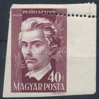 1949 Petőfi 40f elfogazva
