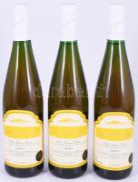 2001 Badacsonyi Tramini, Badacsony Borászati Szövetkezet, Nemesgulács-Rizapuszta, 3 db bontatlan palack száraz fehérbor, pincében, szakszerűen tárolt, 12,5%, 0,75 l x3