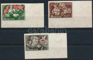 1952 Május 1. III. vágott ívsarki sor luxus minőségben (13.000)