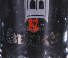 "Beck's" söröspohárkészlet, eredeti dobozában, 6 db, 0,4l, m: 20 cm
