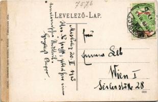 1915 Miskolc, Kis-Velence, Szinva patak. Grünwald Ignác kiadása (ragasztónyom / glue marks)