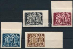 1950 Felszabadulás II. vágott ívszéli sor luxus minőségben (16.000)