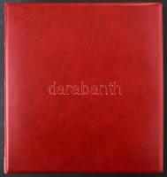 KRONEN 16 db nagyalakú fekete 2 oldalas 11 soros berakó lap piros gyűrűs borítóban.