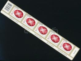 2020 Húsvét öntapadós ötöscsík "Áldott húsvétot" feliratokkal és vonalkóddal