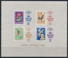 1965 Bélyegnap vágott blokk (4.500)