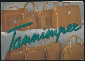 ca 1970 Tannimpex magyar táska gyár képes reklám katalógus 8 oldalas leporelló