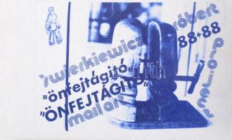 Swierkiewicz Róbert Önfejtágító - mail art / Rajzos dedikációval!  1996. 270 p. Kiadói papírkötésben...