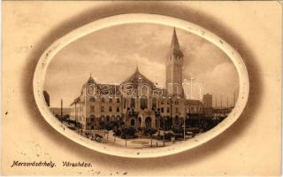 1913 Marosvásárhely, Targu Mures; Városháza. Márványi Arthur kiadása / town hall (EK)