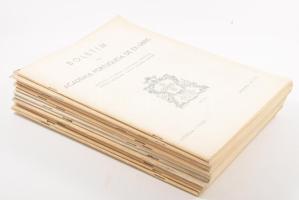 1963 Boletim da Academia Portugesa de Ex libris. 11 db szám, mindegyikben 2-2 táblán ex librisekkel 4-5 db / szám