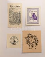 1963 Boletim da Academia Portugesa de Ex libris. 11 db szám, mindegyikben 2-2 táblán ex librisekkel ...