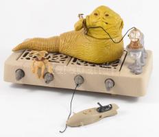 1983 Star Wars Return of the Jedi Jabba The Hutt Action Playset. Eredeti sérült dobozában