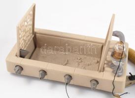 1983 Star Wars Return of the Jedi Jabba The Hutt Action Playset. Eredeti sérült dobozában