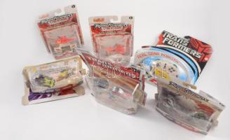 6 darab Transformers játék sérült csomagolásban.