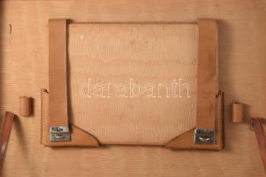 Marhabőr utazó nesszeszer. 35x25 cm