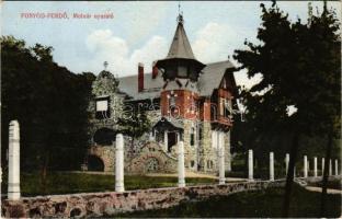 1924 Fonyód-fürdő, Molnár nyaraló, villa (EK)