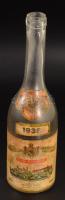 1938 Tokaji szamorodni Rákóczi pince, régi boros üveg