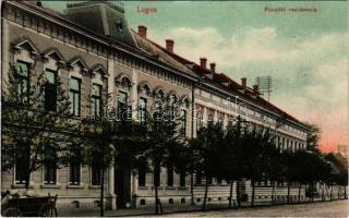 Lugos, Lugoj; Püspöki rezidencia. Szidon József műintézete kiadása / bishop's residence (felületi sérülés / surface damage)