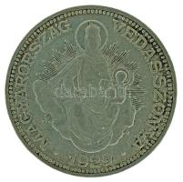 1929. 2P Ag "Madonna" T:VF  Adamo P7