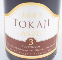 Tokaji Aszú, 3 puttonyos, 2007, 0,5l, Tokaj Kereskedőház, bontatlan