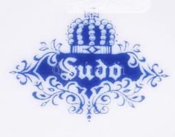 Sudo japán porcelán fedeles váza, jelzett, hibátlan, m: 20 cm