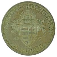 1938. 5P Ag "Szent István" T:AU,XF patina
Adamo P8.1
