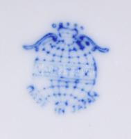 Régi japán európai exportra szánt 6 darab vékonyporcelán csésze 8 darab alátéttel, jelzett, egyik al...