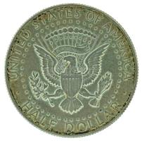 Amerikai Egyesült Államok 1968D 1/2$ Ag "Kennedy" T:XF patina
USA 1968D 1/2 Dollar Ag &qu...