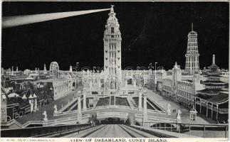 New York City, Coney Island, view of Dreamland. I. Stern (crease)