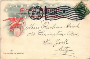 1903 E pluribus Unum...Seals of the thirteen states which declared the independance. Art Nouveau, li...