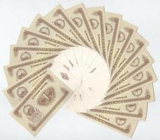 Mongólia 1983. 1T (17db) két részletben sorszámkövetők "3B 916566 - 3B 916572" + "3B ...