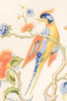 cca 1900 Villeroy &amp; Boch leveses csésze, jelzett, egyiken pattanással, d: 13,5 cm