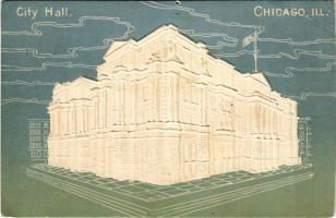 Chicago (Illinois), City Hall. Emb. (pinholes)