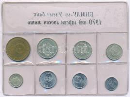 Mongólia 1970. 1m-50m (8xklf) forgalmi sor lezárt fóliatokban T:UNC egyiken ph.
Mongolia 1970. 1 Mo...