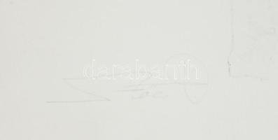 Szőcs Géza (1967-): Egy pár, 2009. Aktív technika, dombornyomás, papír, jelzett, művészpéldány EA I/...