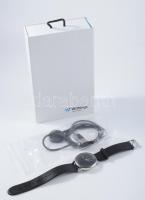 Withings okosóra, szíjjal, karcos, eredeti dobozában, töltőjével, d: 35mm