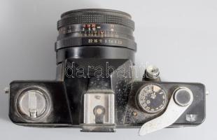 Pentacon Praktica L fényképezőgép, Carl Zeiss Jena Tessar 50mm f/2.8 objektívvel