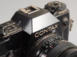 Yashica Contax 137 MD tüköreflexes kamera, a világ első mikormotoros meghajtórendszerével. Carl Zeis...