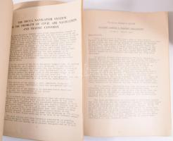 The Decca Navigator System 1-2. London, ca 1940. Illusztrált. Kiadói papírborítóval 7 + 7 p. térképe...