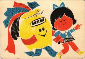 MÉH (Melléktermék- és Hulladékhasznosító Vállalat) reklámlap. Felelős kiadó: Vajda László / Hungarian recycling advertisement (EB)