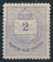1874 2kr 13-as fogazással
