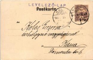 1901 Cavalierdienst / ice skating couple art postcard. M. H. Bayerle Kunstverlag, Künstlerpostkarte ...