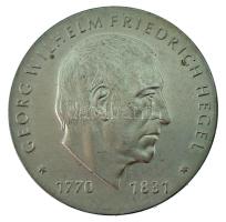 Német Demokratikus Köztársaság 1981. 10M Ag "Georg Wilhelm Friedrich Hegel" (17g/0.500/31mm) kapszulában T:UNC,AU German Democratic Republic 1981. 10 Mark Ag "Georg Wilhelm Friedrich Hegel" (17g/0.500/31mm) in capsule C:UNC,AU Krause KM#81