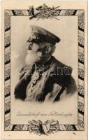 Generaloberst von Falkenhausen. Verlag von Dr. Trenkler &amp; Co. / WWI German military, Colonel General (gyűrődés / crease)