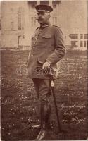 Generalmajor Freiherr von Hügel. Verlag Nelles &amp; Co. / German General (EK)