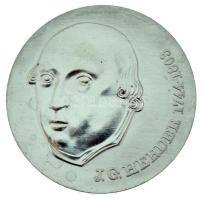 Német Demokratikus Köztársaság 1978. 20M Ag "Johann Gottfried Herder" (21g/0.500/33mm) kapszulában T:UNC,AU kis patina  German Democratic Republic 1978. 20 Mark Ag "Johann Gottfried Herder" (21g/0.500/33mm) in capsule C:UNC,AU small patina Krause KM#71
