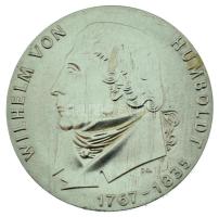 Német Demokratikus Köztársaság 1967. 20M Ag "Wilhelm von Humboldt" (21g/0.800/33mm) kapszulában T:AU German Democratic Republic 1967. 20 Mark Ag "Wilhelm von Humboldt" (21g/0.800/33mm) in capsule C:AU Krause KM#18