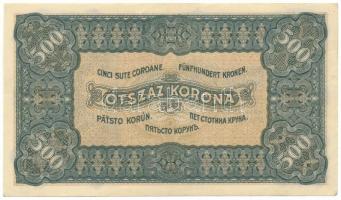 1923. 500K nyomdahely-jelölés nélkül "5A 012 505649" T:VF
Adamo K34