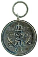 Német Birodalom / Poroszország 1872-1918. "Harcos Érdemérem" jelzetlen Ag kitüntetés mellszalag nélkül T:AU patina German Empire / Prussia 1872-1918. "Warrior Merit Medal (Krieger Verdienst)" Ag decoration without hallmark, without ribbon C:AU patina