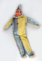 Régi műanyag fejű játék baba. 64 cm