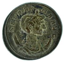 Római Birodalom 270-275 / Ticinum / Severina / Antoninianus billon (4,94g) T:XF,VF patina Roman Empire 270-275 / Ticinum / Severina / Antoninianus billon "SEVERI-NA AVG / CONCORDIAE MILITVM - gamma - XXIR" Concordia standing left with two standards (4,94g) C:XF,VF patina RIC V.1 4